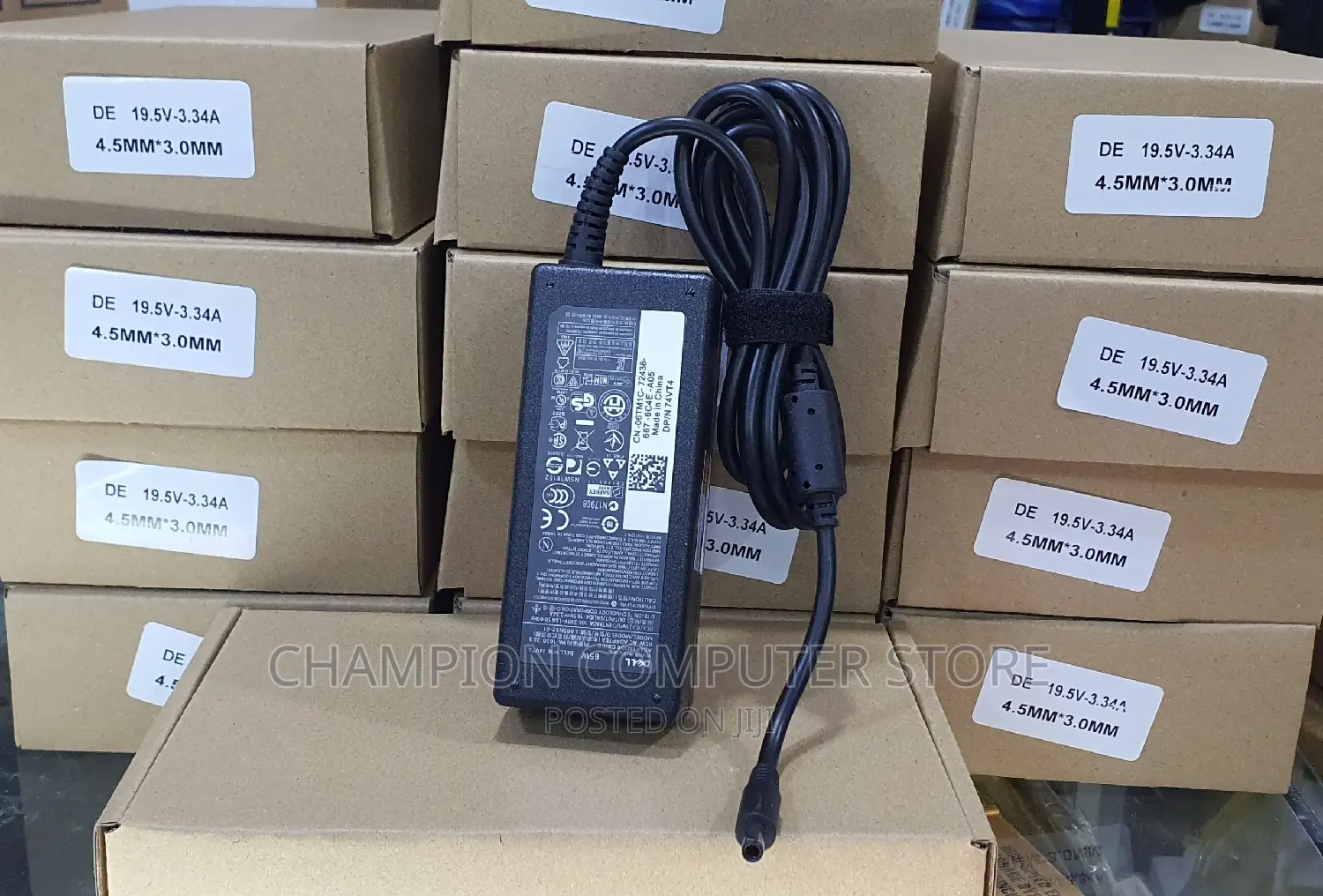 Dell Small Pin Laptop Charger 45w, 65w, 90w 19.5v, 2.31a