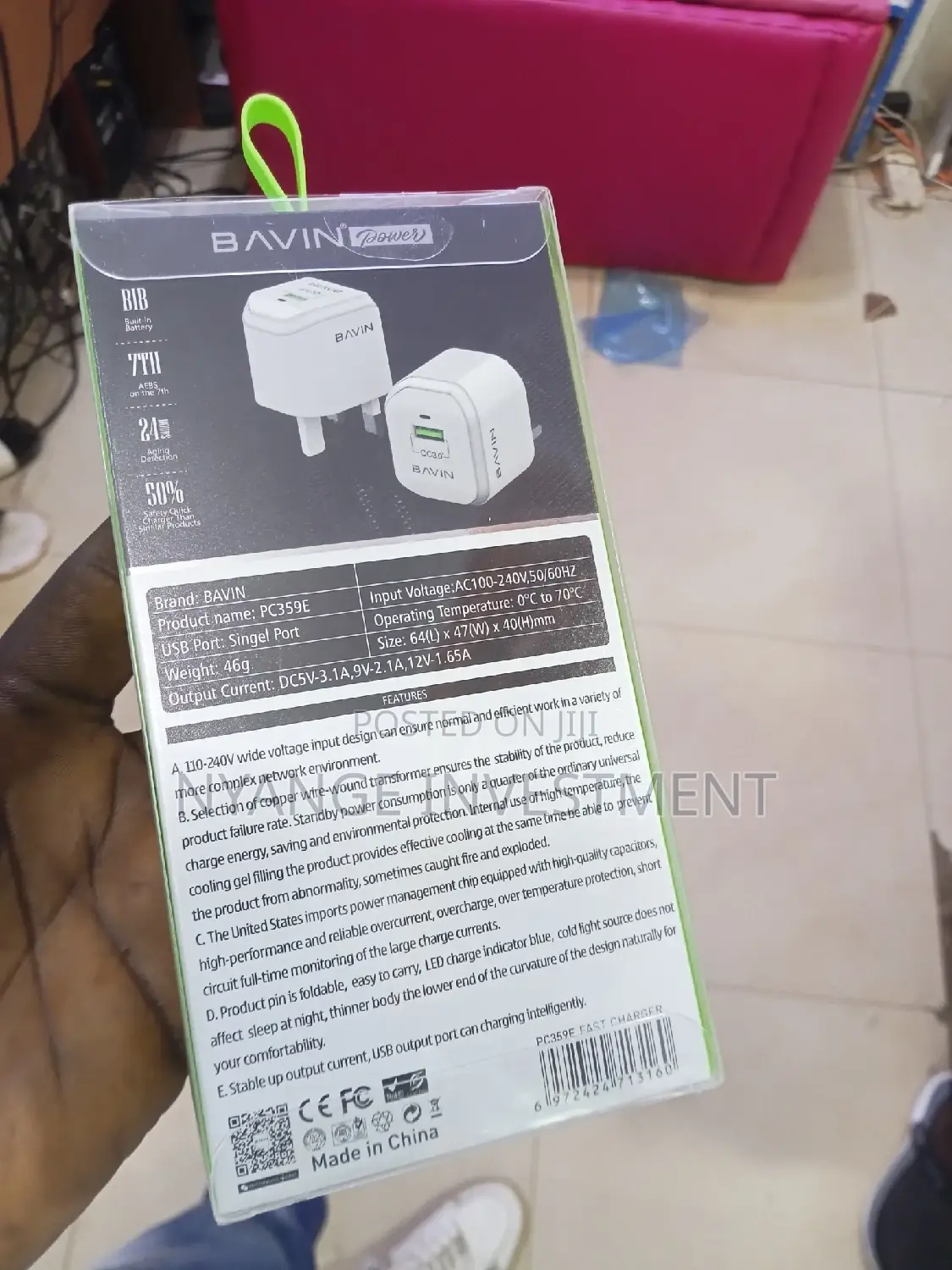 Charger Smart Charger Bavin Smart Charger
