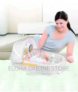 Baby Travel Bassinet With Bug Net
