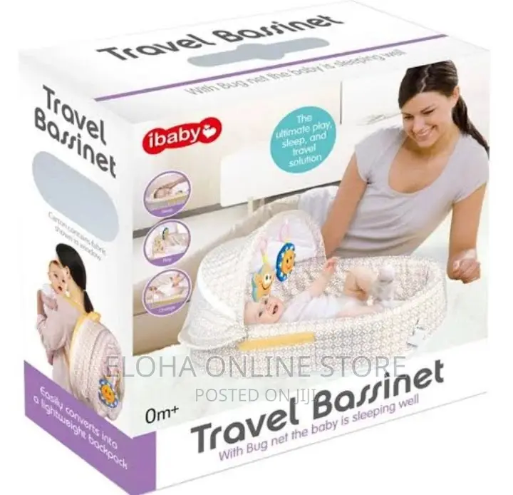 Baby Travel Bassinet With Bug Net
