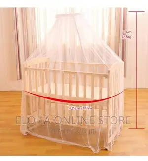 Stand Alone Baby Cot Mosquito Net