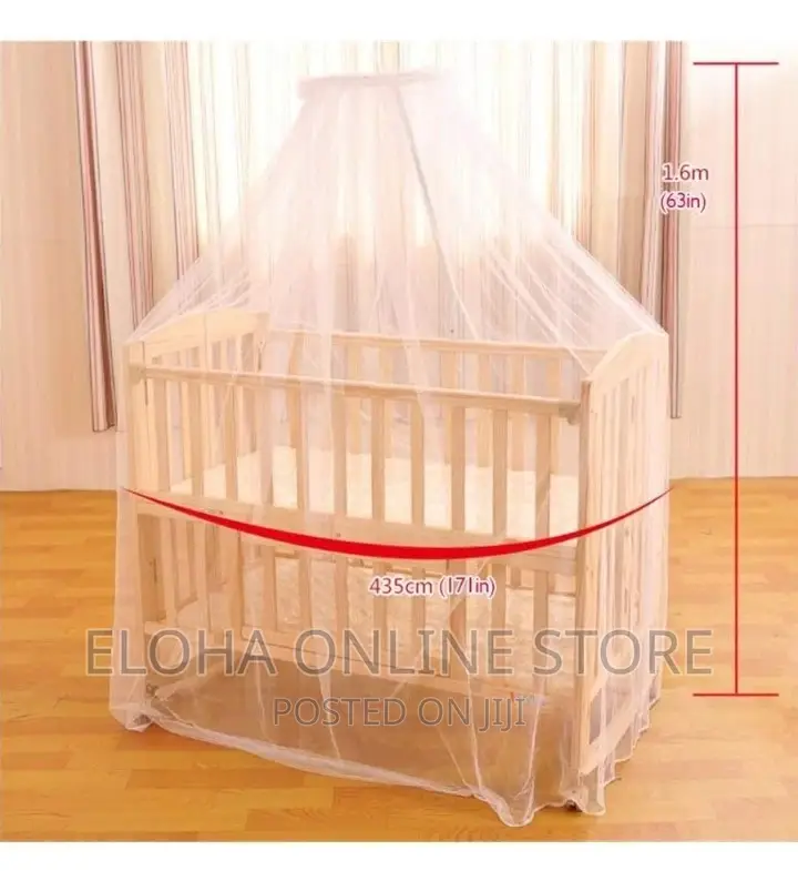 Stand Alone Baby Cot Mosquito Net