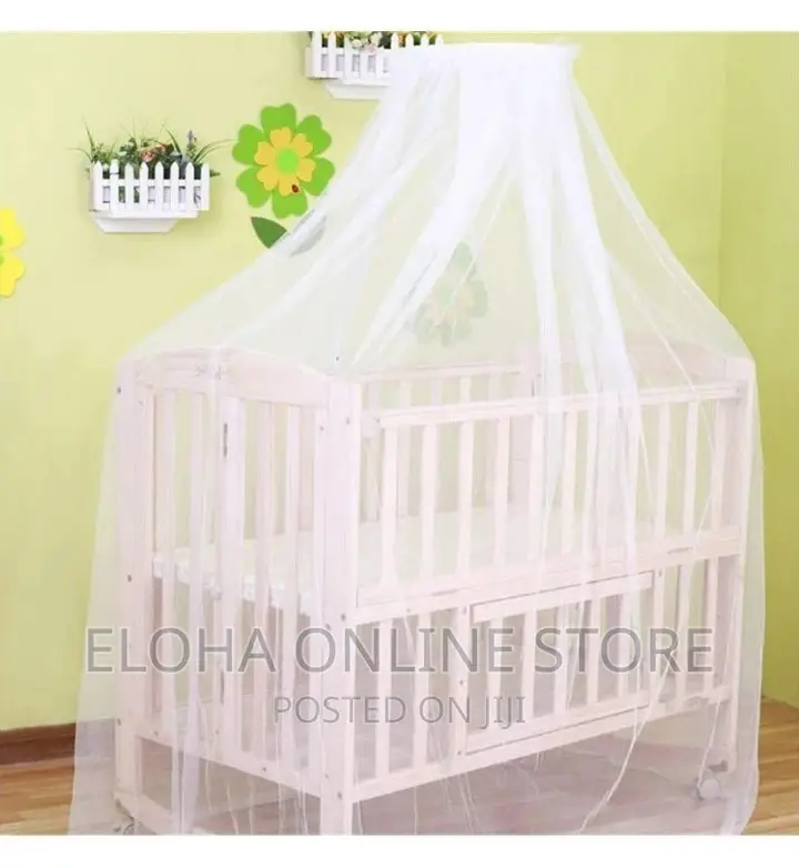 Stand Alone Baby Cot Mosquito Net