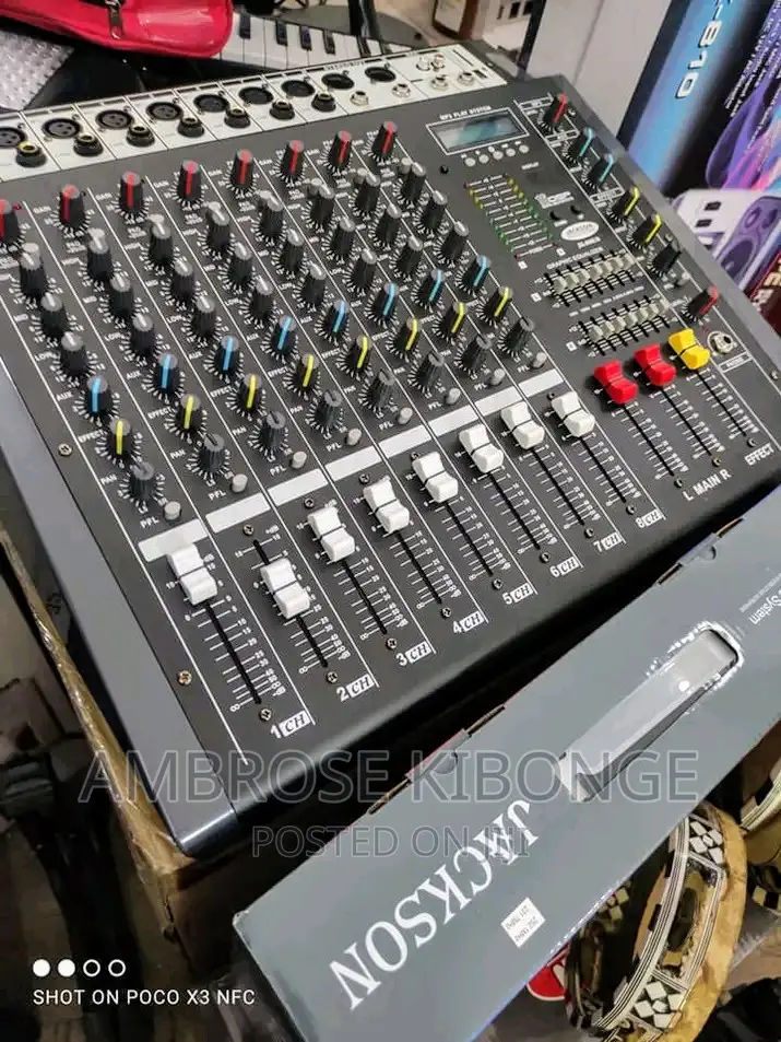 Top Sound Quality MP3 Player Support 8 Live Music Amp-Mixer.