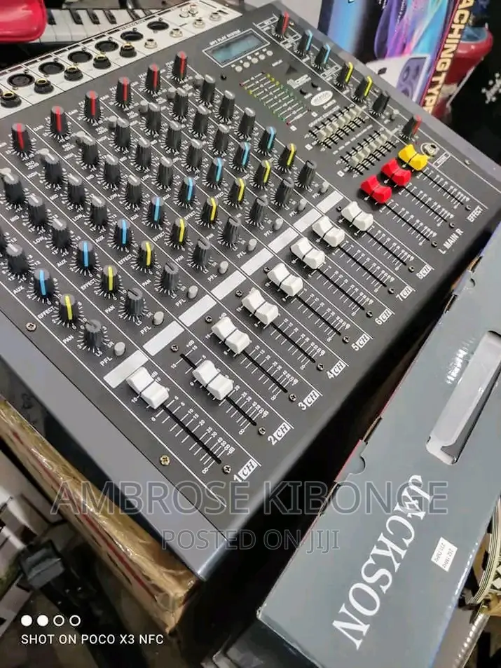 Top Sound Quality MP3 Player Support 8 Live Music Amp-Mixer.
