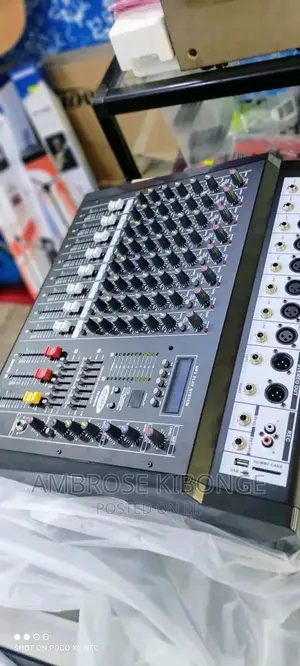 Top Sound Quality MP3 Player Support 8 Live Music Amp-Mixer.