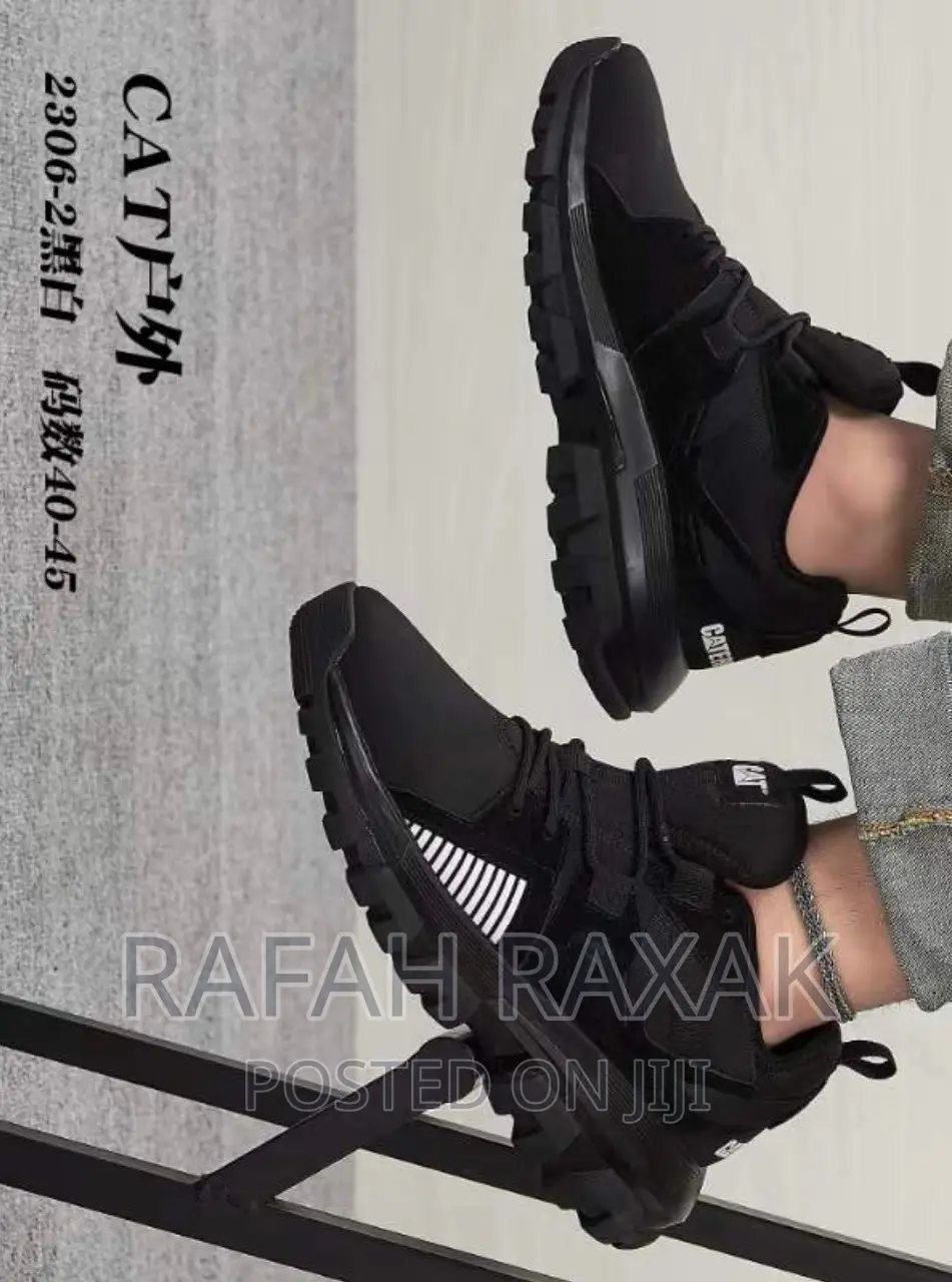 Original Classy Black Men’S CAT Sneakers