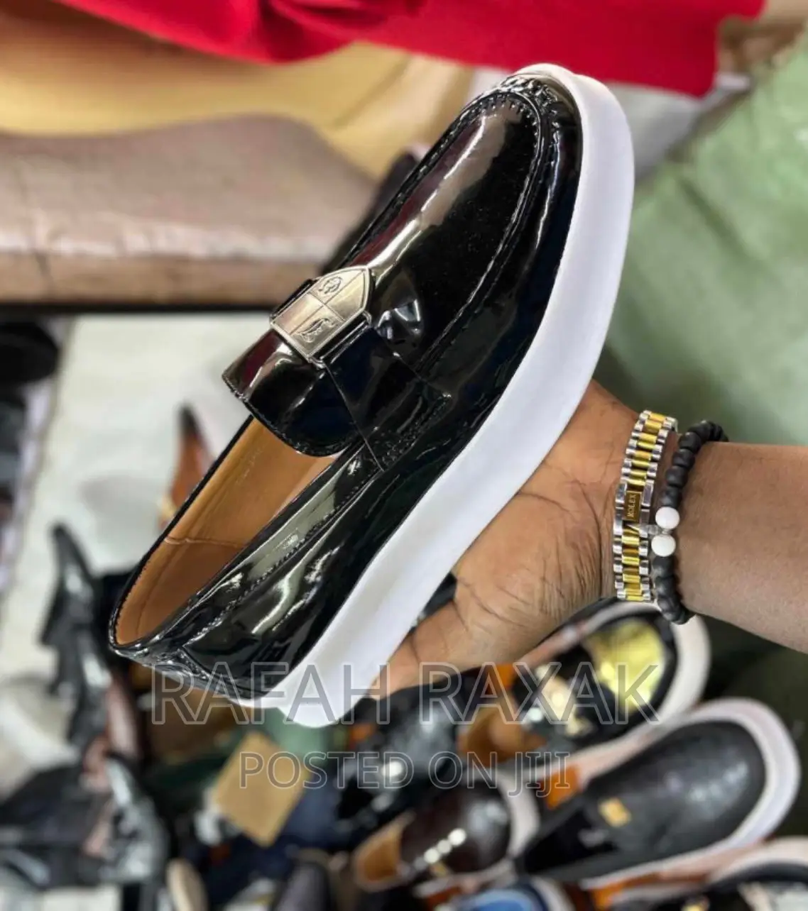 Original Men’S Ferragamo Shinny Casual Shoes