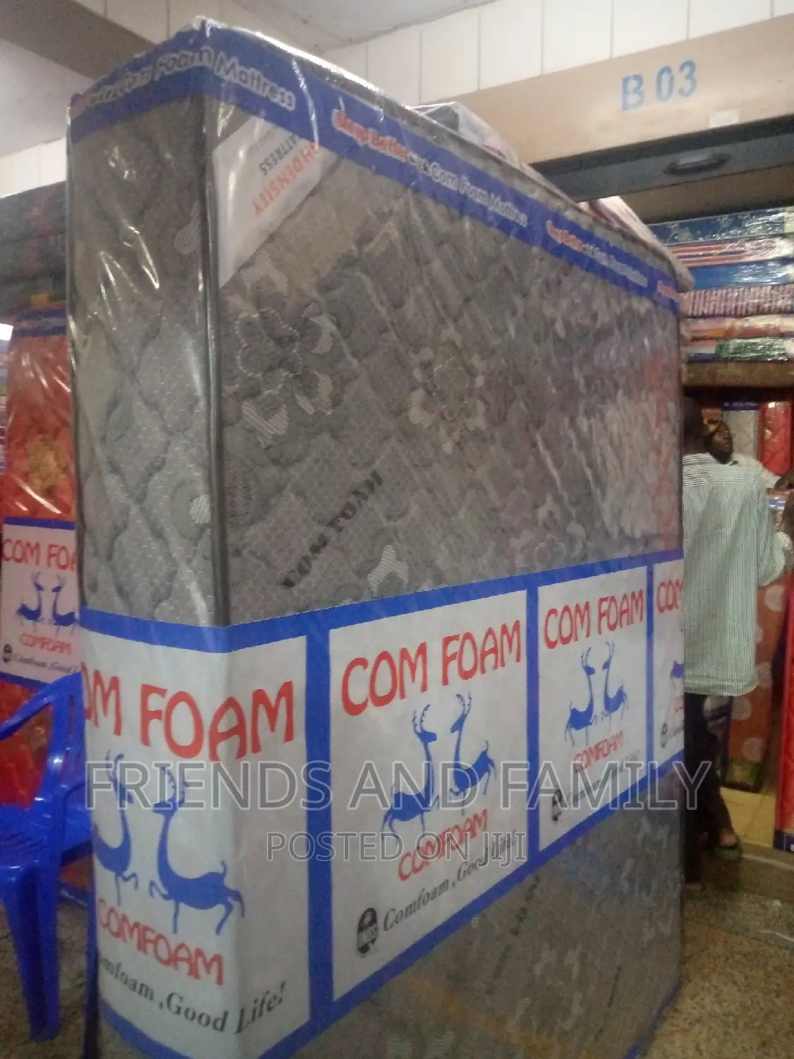 High Density Comfoam Mattress 6*5*8.Inches