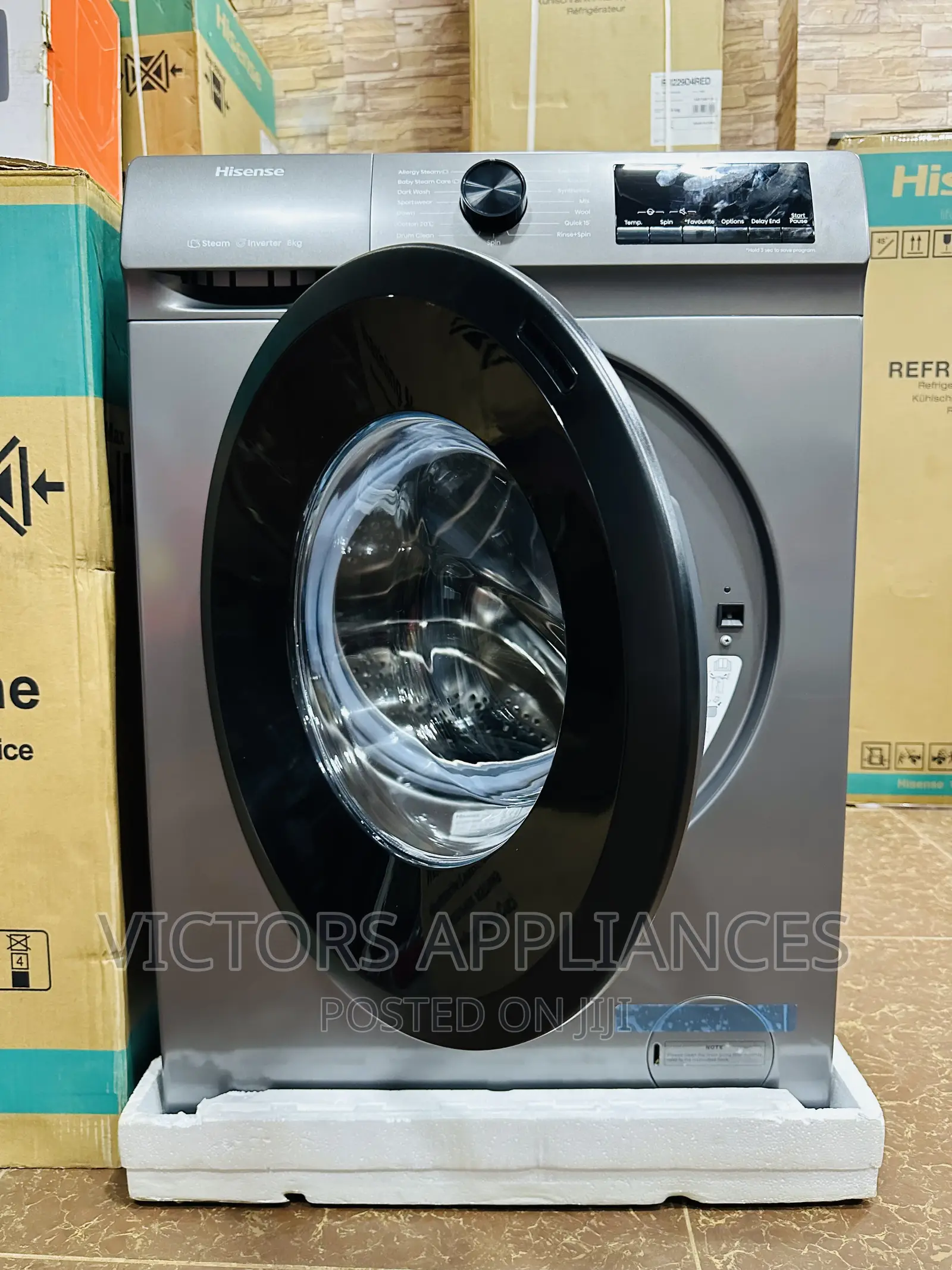 Hisense Washing Machine 8kg Front Loader