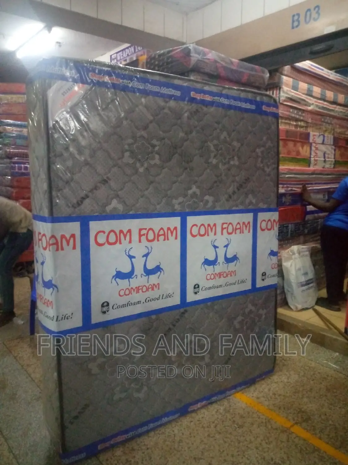 High Density Comfoam Mattress 6*5*6.Inchea