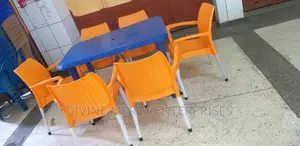 A Set of Atable and Chairs