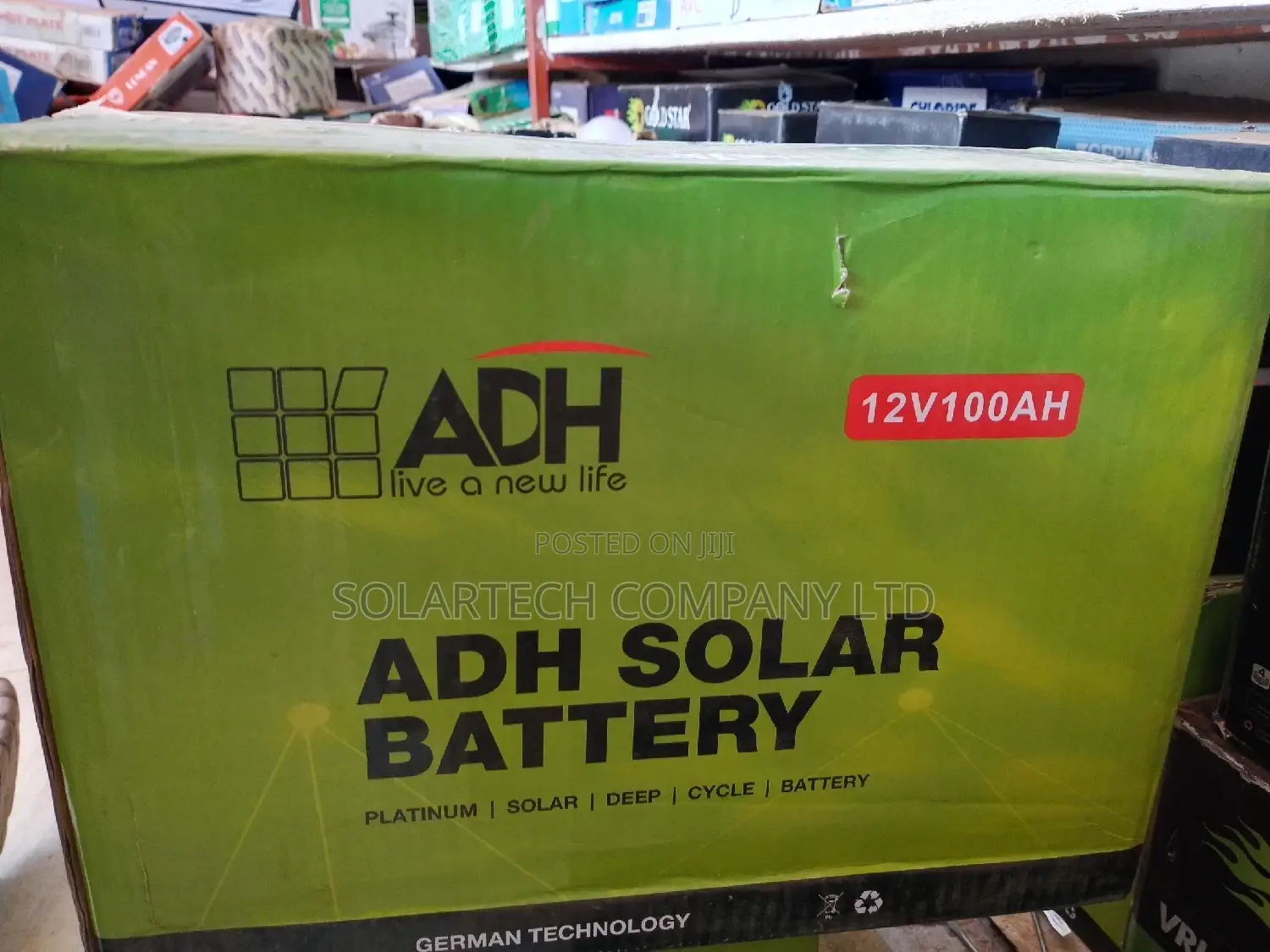 100 Amps ADH Solar Battery