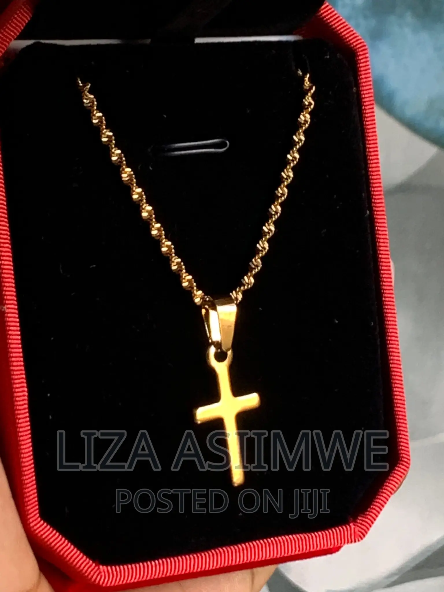 Simple Cross Necklaces Available