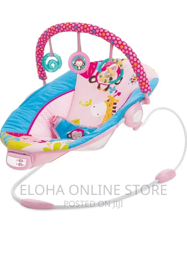Mastela Vibrations and Musical Baby Bouncer Rocker