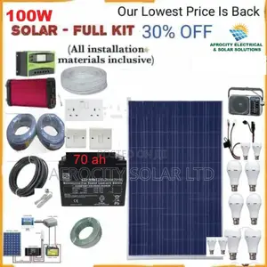 100w Solar Kit