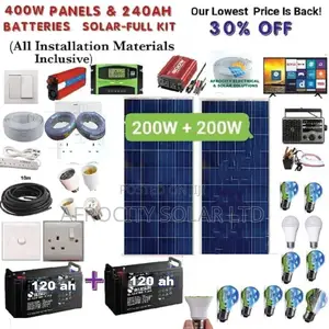 400w Solar Kit