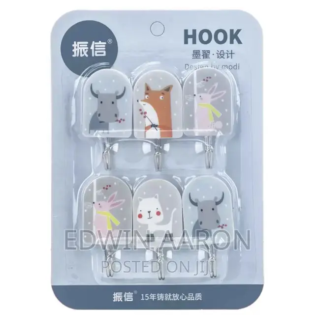 Adhesive Wall Hooks
