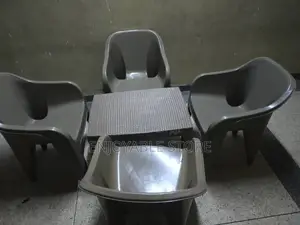 Plastic Bar and Restaurant Chairs and Table