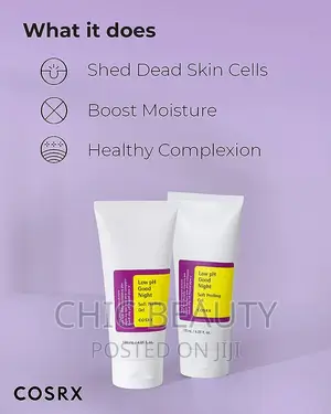 COSRX - Low Ph Good Night Soft Peeling Gel. For Exfoliation