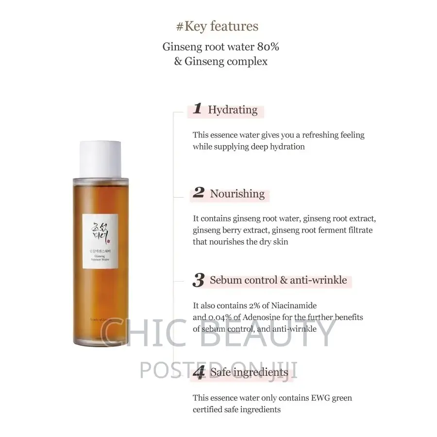 BEAUTY OF JOSEON Ginseng Essence Water Toner 150ml