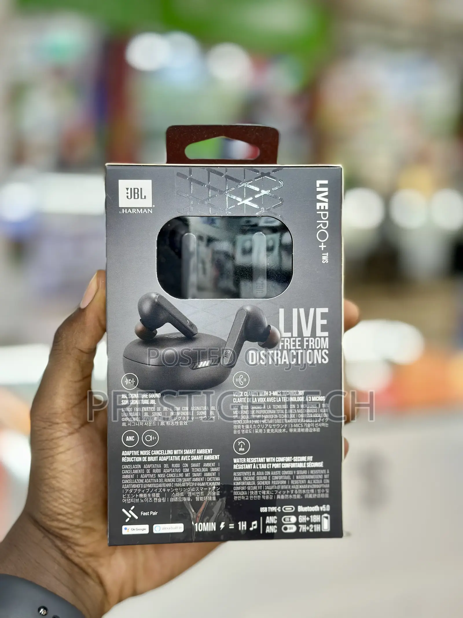 JBL Live Pro+ Plus Wireless ANC Earbuds