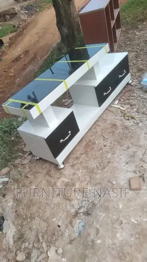 Tv Stand White and Black Available