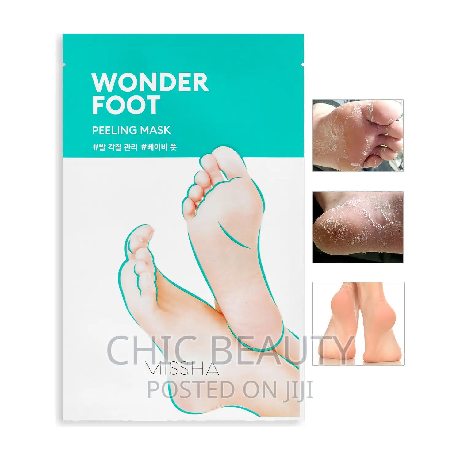 MISSHA - Wonder Foot Peeling Mask