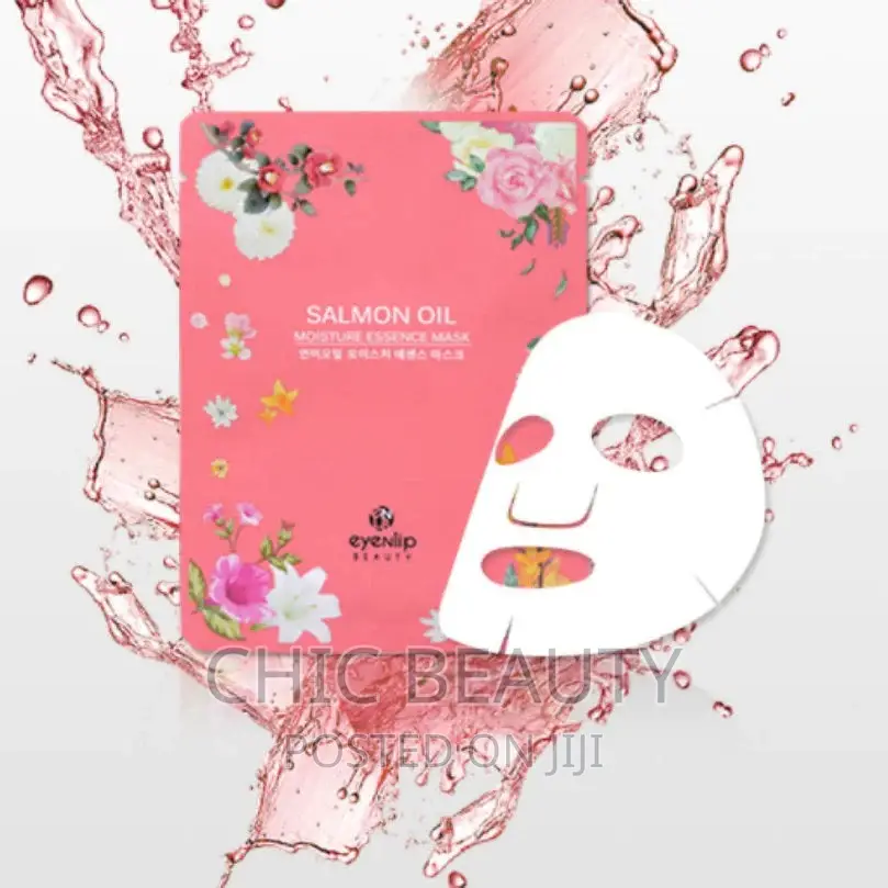Eyenlip Salmon Oil Moisture Essence Hydrating Facial Mask