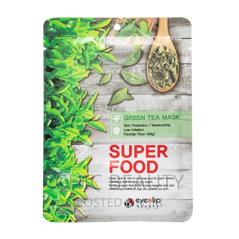 Eyenlip Green Tea Mask. Hydrating Facial Mask.