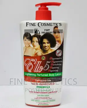 ELLE 5 | New Improved Whitening and Repairing Body Lotion.