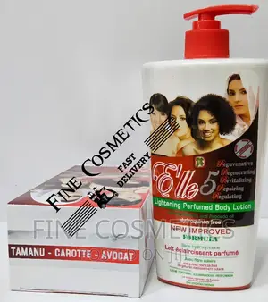 ELLE 5 | New Improved Whitening and Repairing Body Lotion.