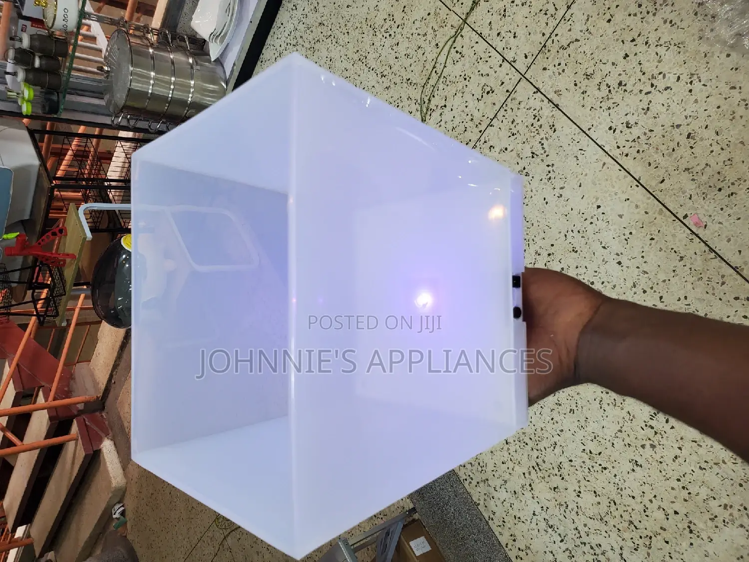 Rechargeable Wine Backet Color White
