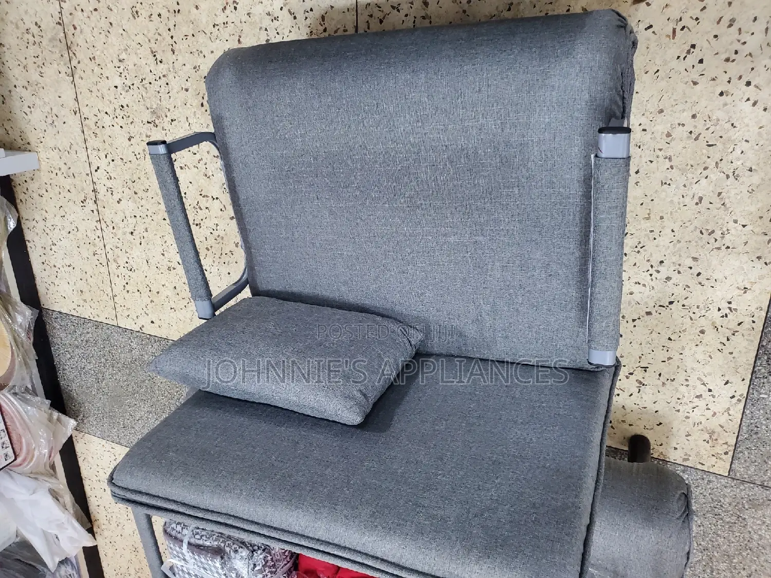 Foldable Bed and Chair 2in1 Set