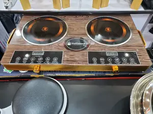 Double Infrared Cooker Electric Glass on Top