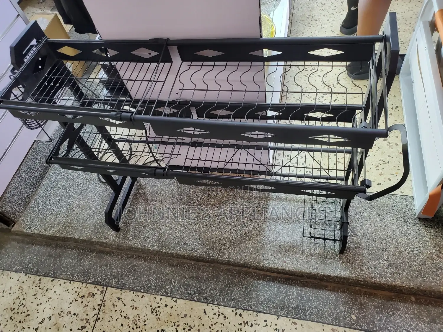 Multipurpose Double Layer Over Sink Dish Drainer