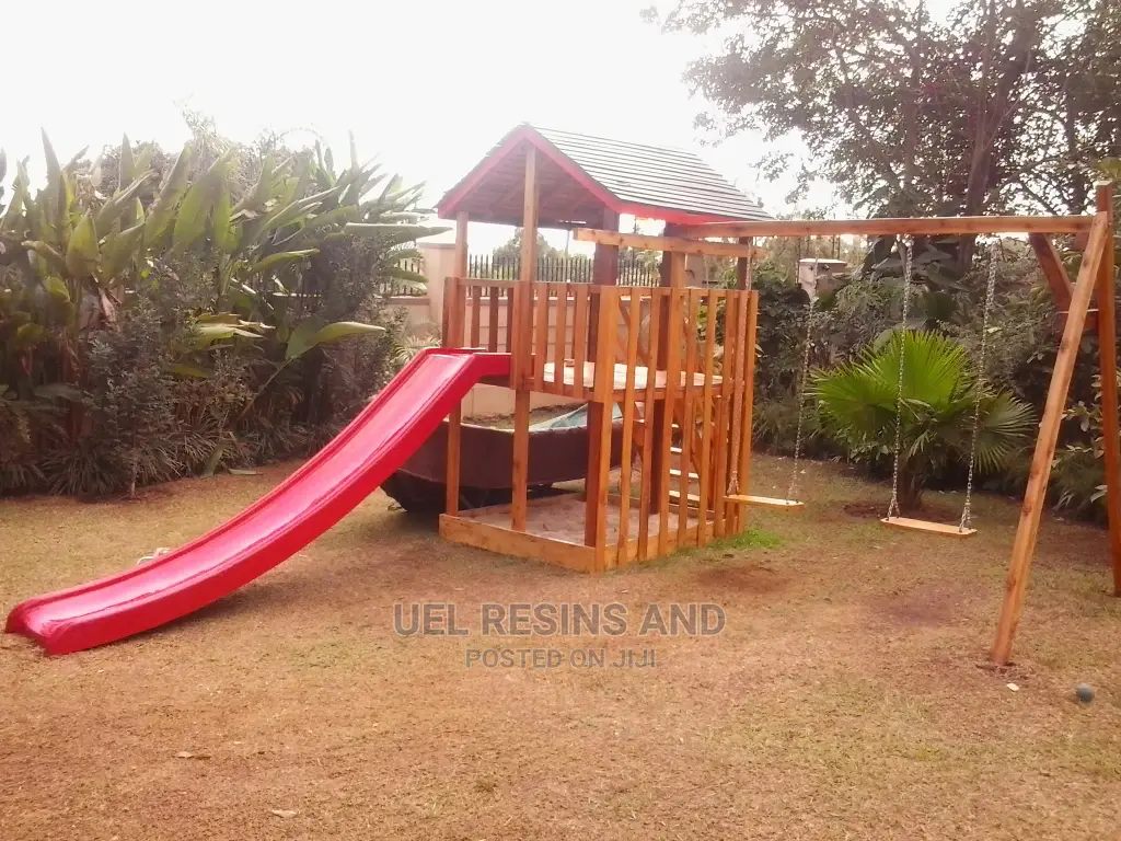 Fiberglass Playground Slide For Kids