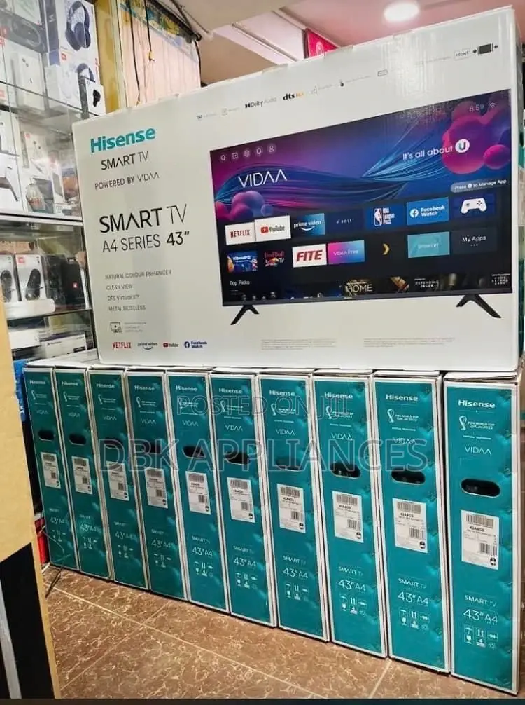 Hisense 40inch Smart TVS Original 2yr Warranty