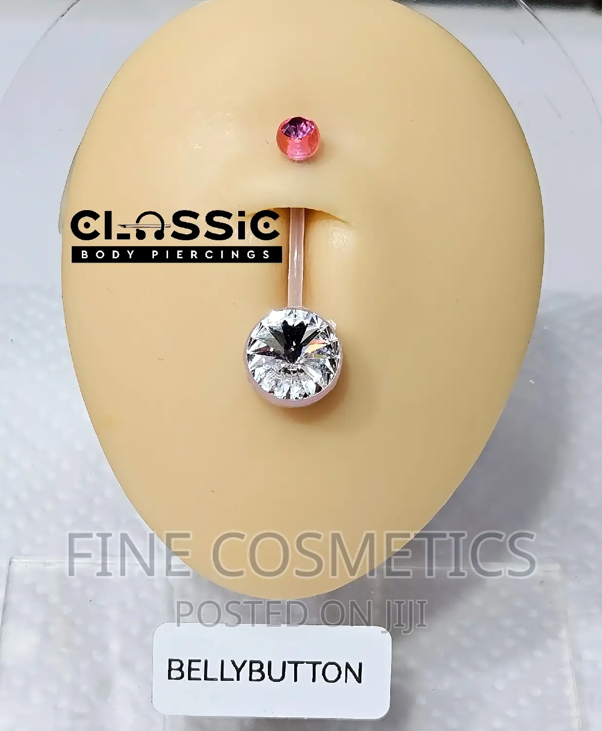 1PC Anti-allergic Plastic Belly Ring |Flexible Navel Jewelry