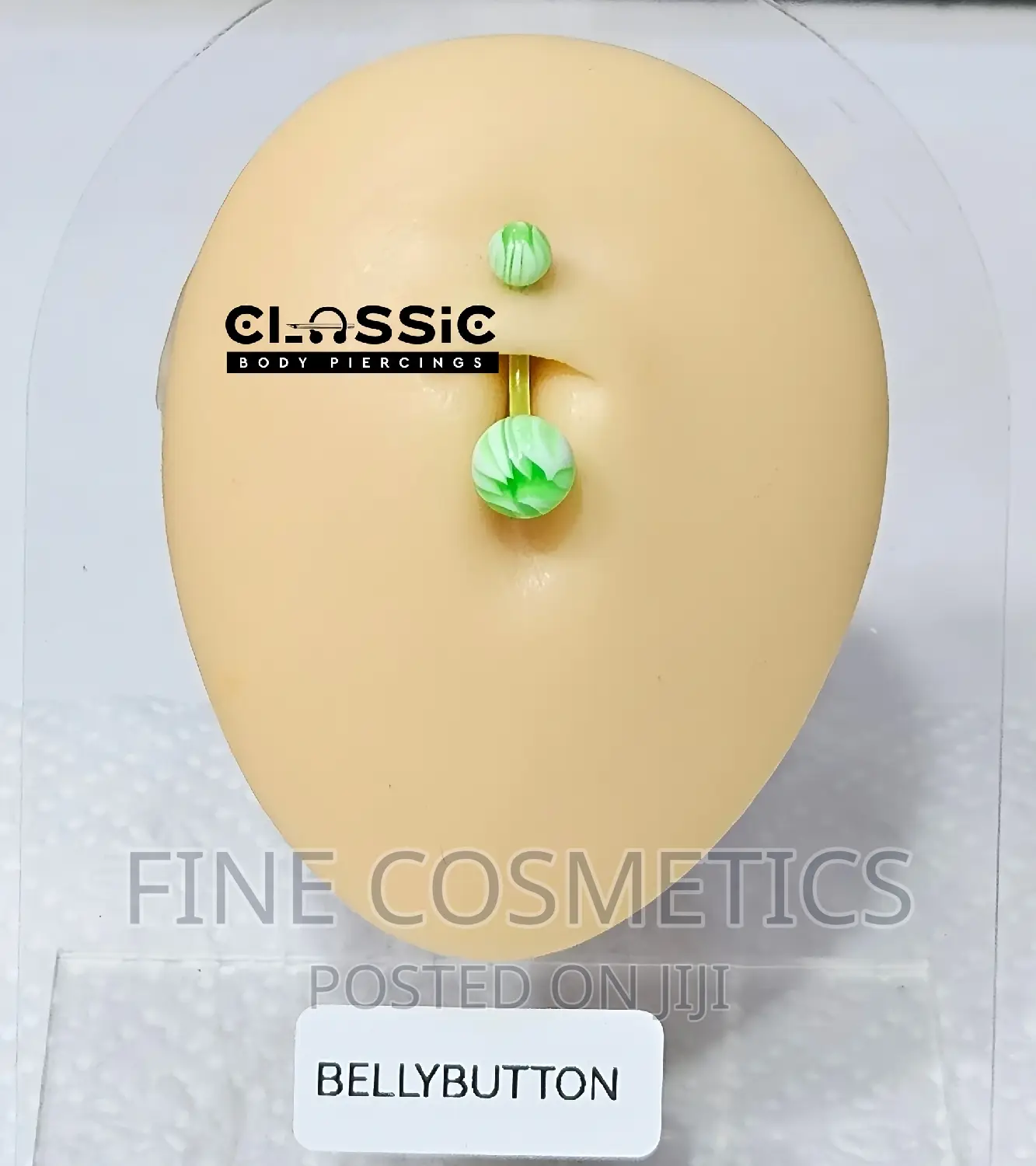1PC Anti-allergic Plastic Belly Ring |Flexible Navel Jewelry