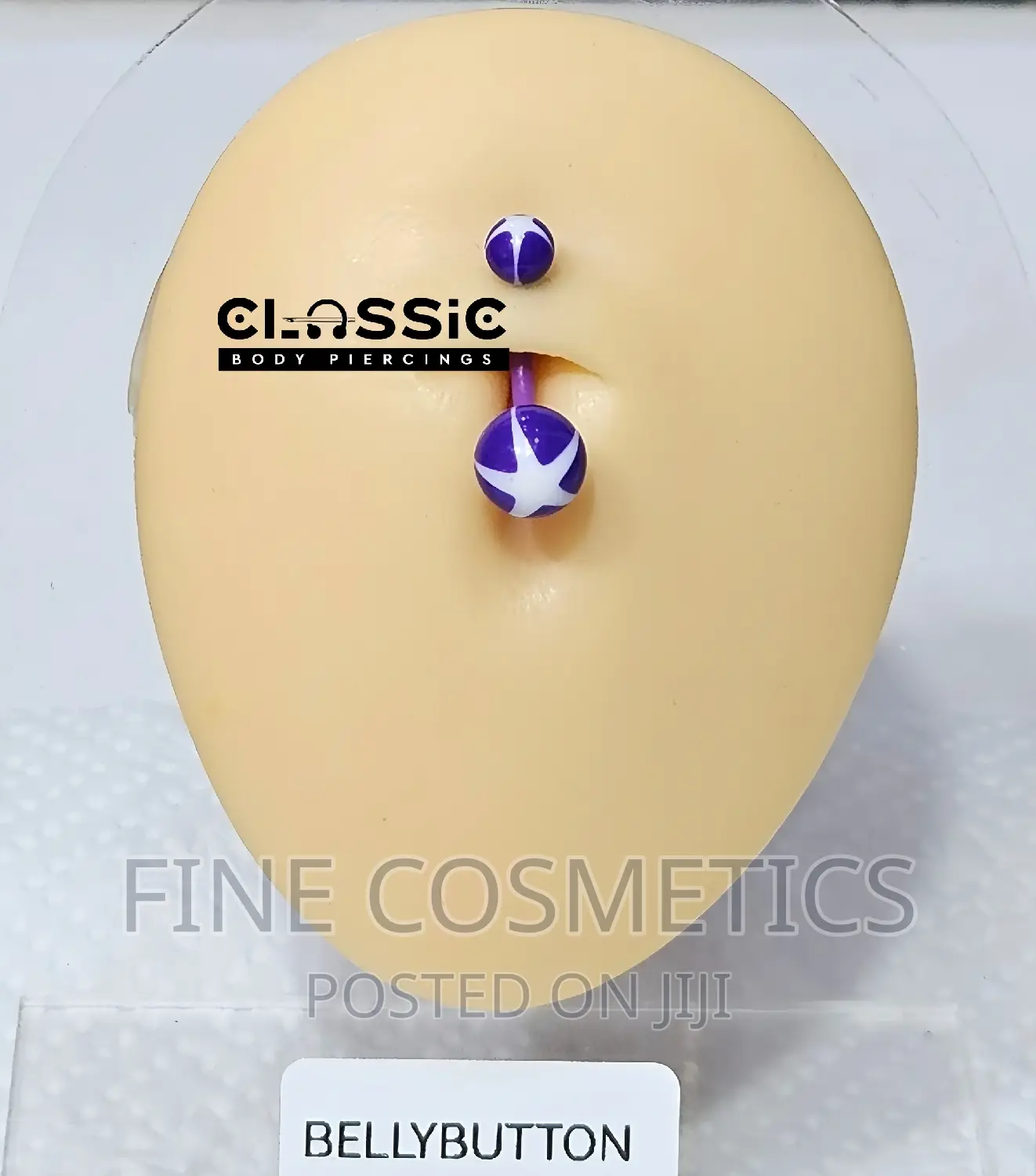 1PC Anti-allergic Plastic Belly Ring |Flexible Navel Jewelry