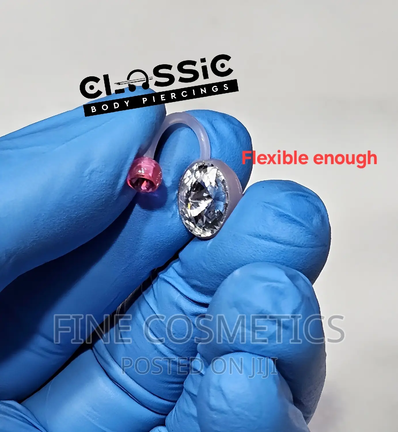 1PC Anti-allergic Plastic Belly Ring |Flexible Navel Jewelry