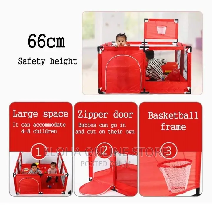New Baby Playpen for Safety and Fun