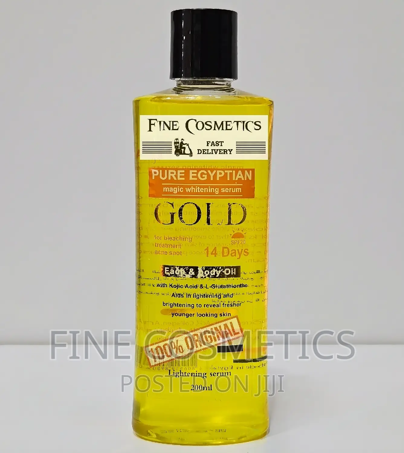 Pure Egyptian Magic GOLD Whitening + Moisturizing Serum/ OIL