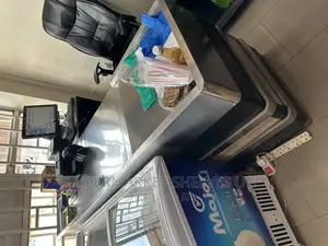 Supermarket Counter Metallic and Aluminium on Sale at 320000
