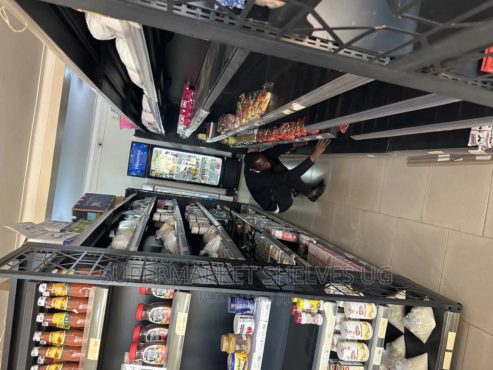 Supermarket Shelves Middle/Double on Sale at 1.1m