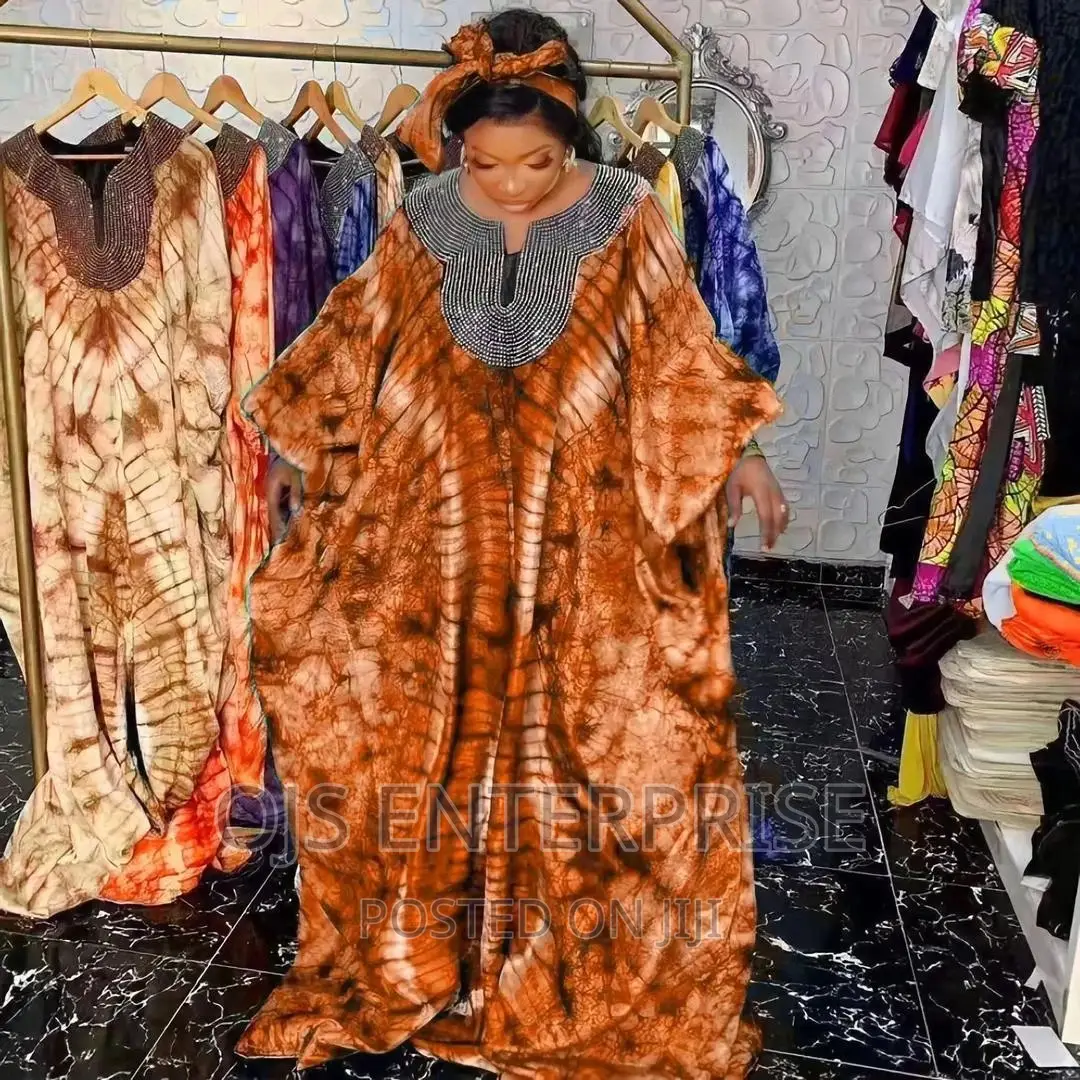 Free Fitting African Print Dress