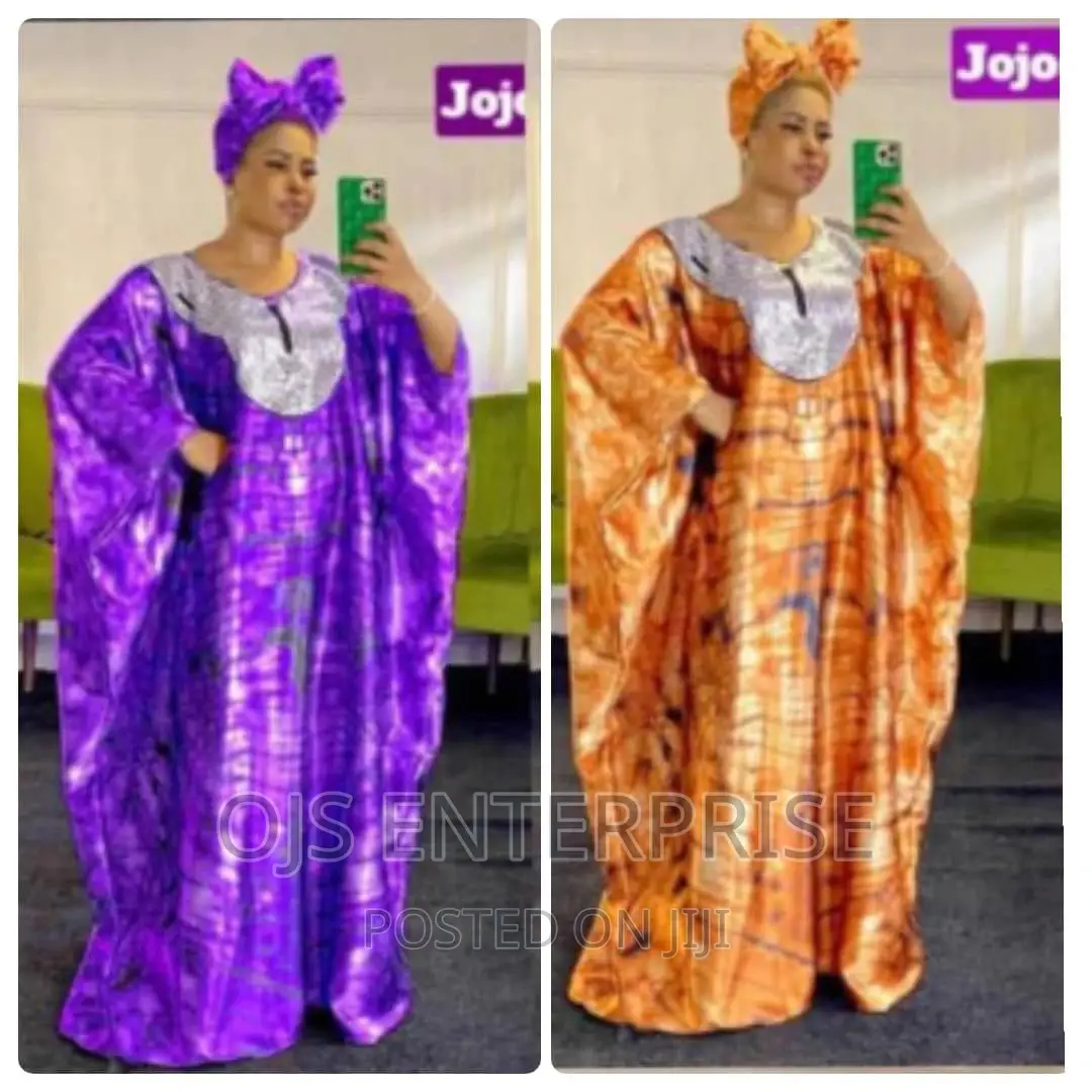 Free Fitting African Print Dress