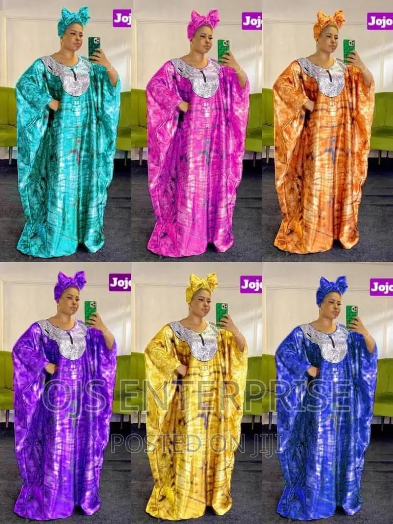 Free Fitting African Print Dress