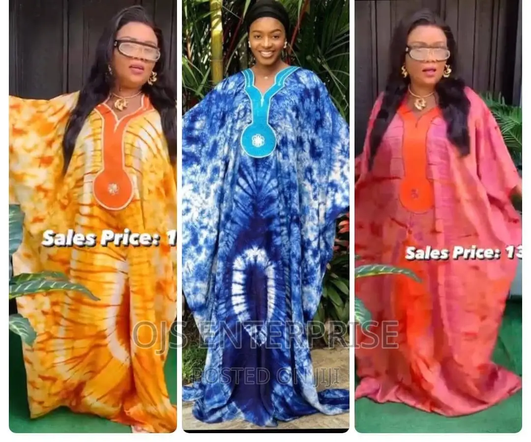 Free Fitting African Print Dress